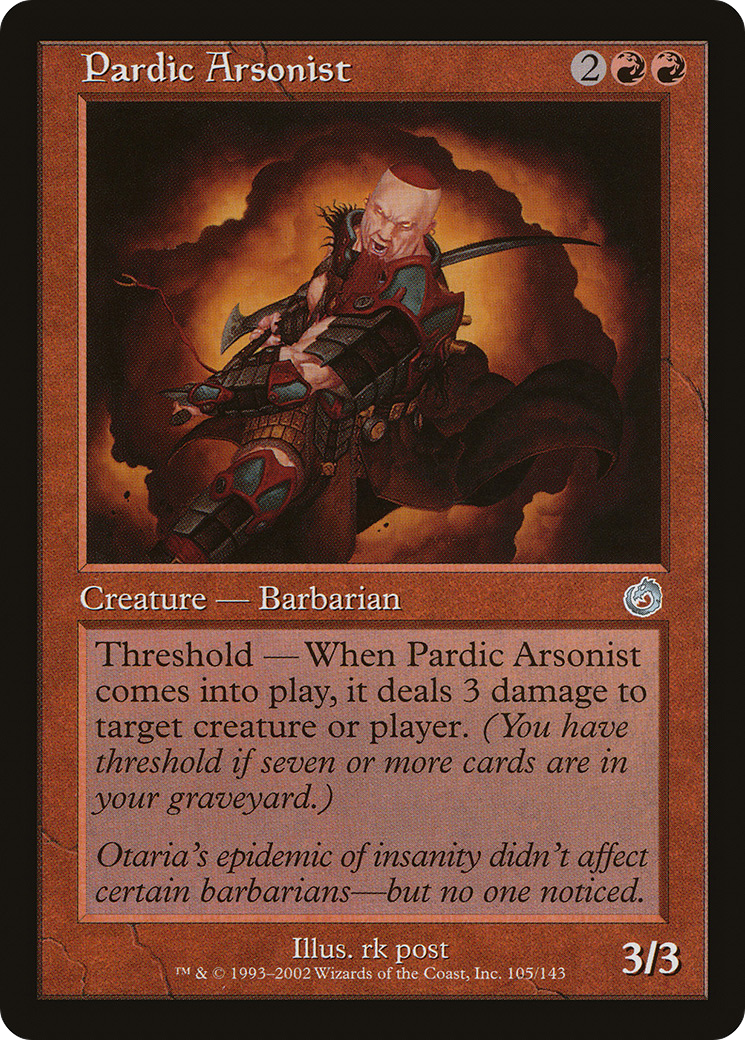 Pardic Arsonist (TOR-105) [Torment]