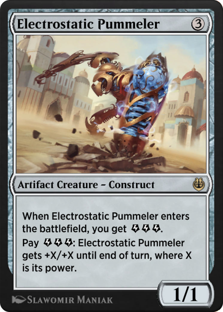 Electrostatic Pummeler (KLR-237) [Kaladesh Remastered]