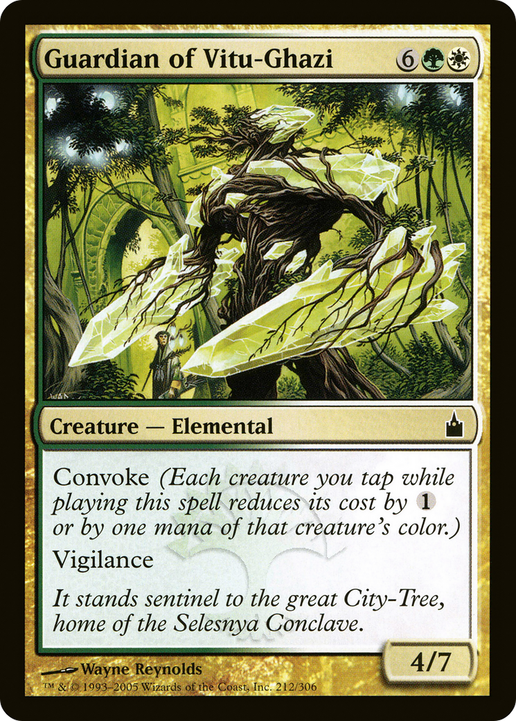 Guardian of Vitu-Ghazi (RAV-212) [Ravnica: City of Guilds] Foil