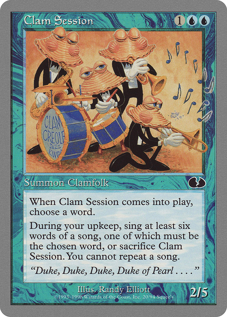 Clam Session (UGL-020) [Unglued]