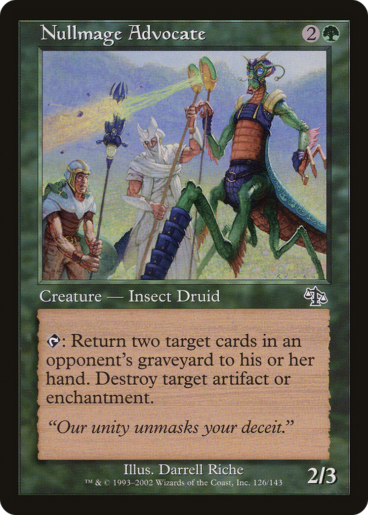 Nullmage Advocate (JUD-126) [Judgment]