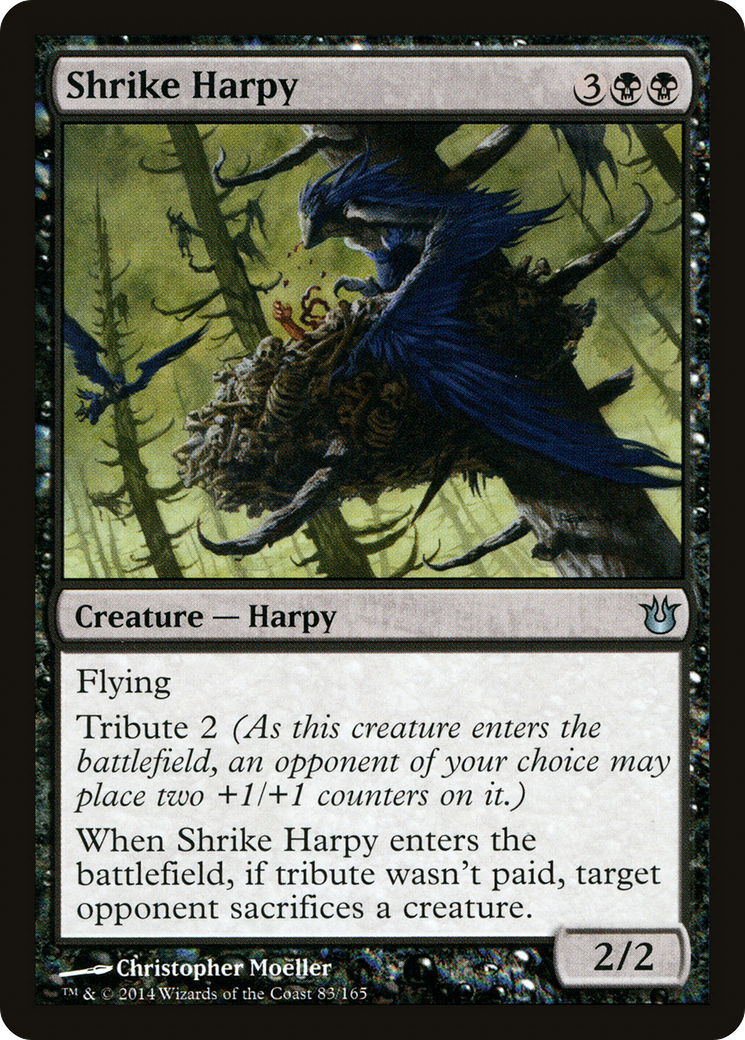 Shrike Harpy (BNG-083) [Born of the Gods]