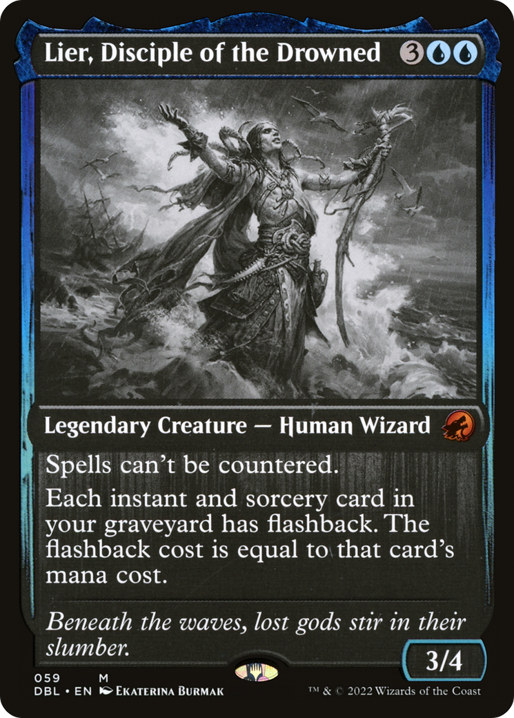Lier, Disciple of the Drowned (DBL-059) [Innistrad: Double Feature]