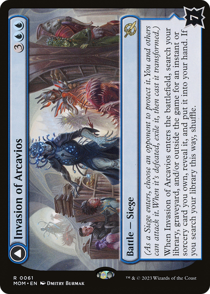 Invasion of Arcavios (MOM-061) [March of the Machine] Foil
