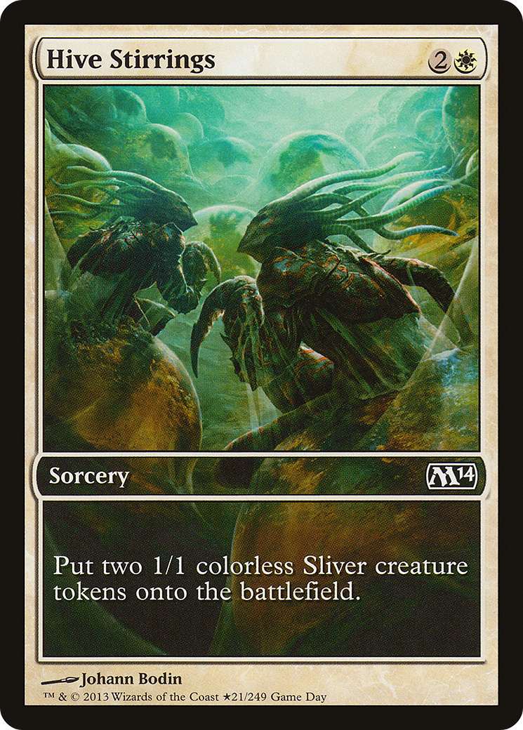 Hive Stirrings (GAME-21★) [Magic 2014 Promos]