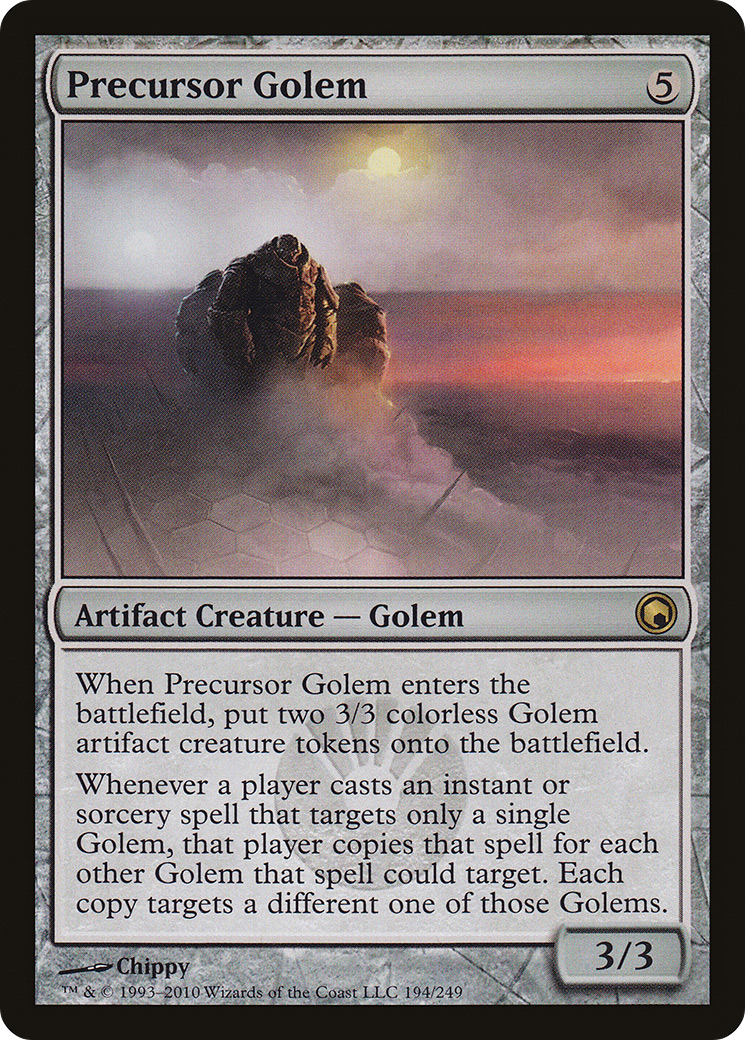 Precursor Golem (SOM-194) [Scars of Mirrodin]