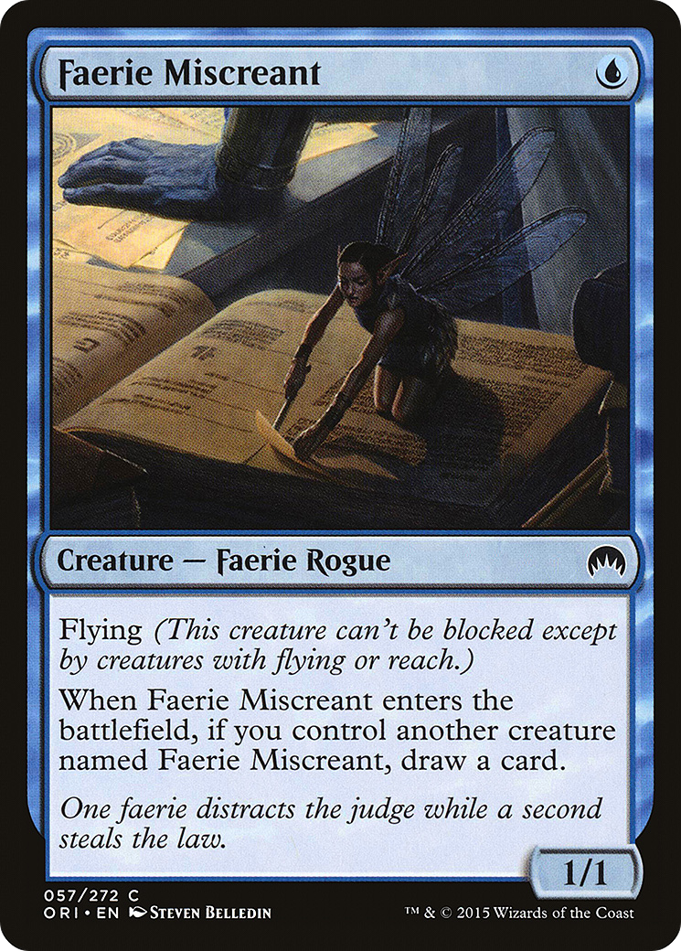 Faerie Miscreant (ORI-057) [Magic Origins]