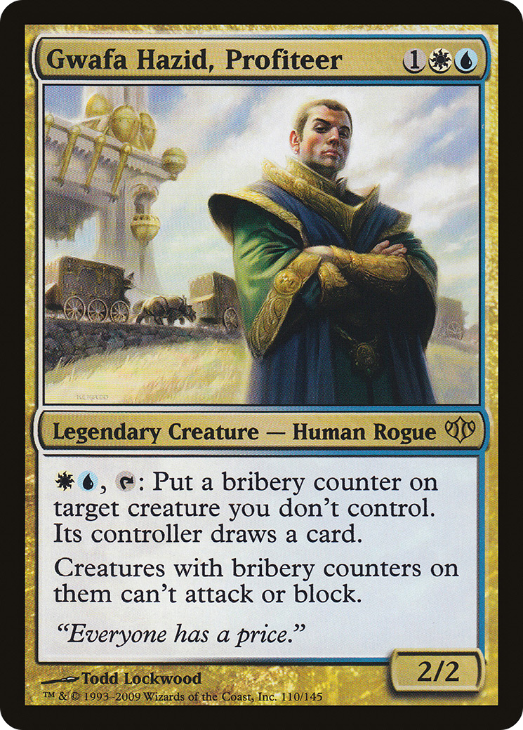 Gwafa Hazid, Profiteer (CON-110) [Conflux]