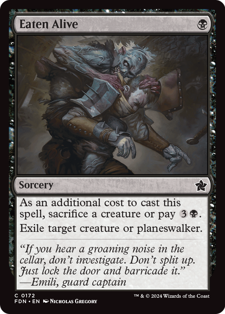 Eaten Alive (FDN-172) [Foundations] Foil
