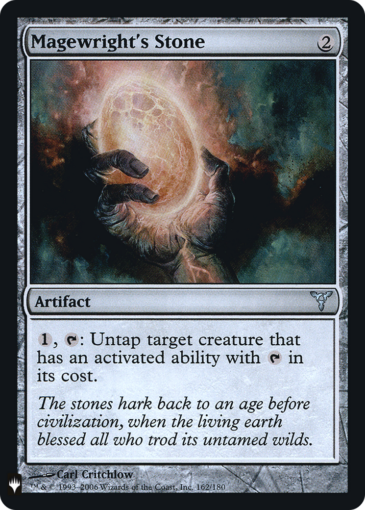 Magewright's Stone (LIST-DIS-162) [The List] Foil