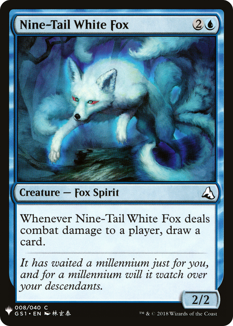 Nine-Tail White Fox (LIST-GS1-8) [The List]