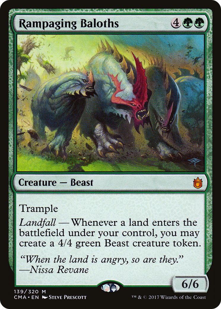 Rampaging Baloths (CMA-139) [Commander Anthology]