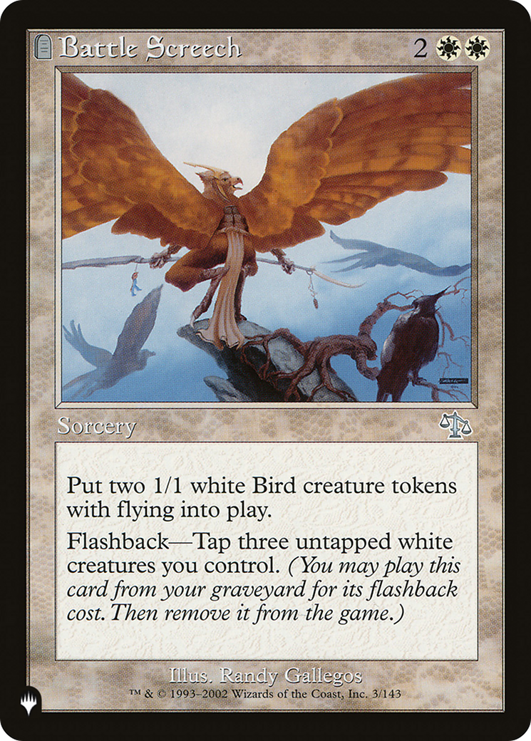 Battle Screech (LIST-JUD-3) [The List]