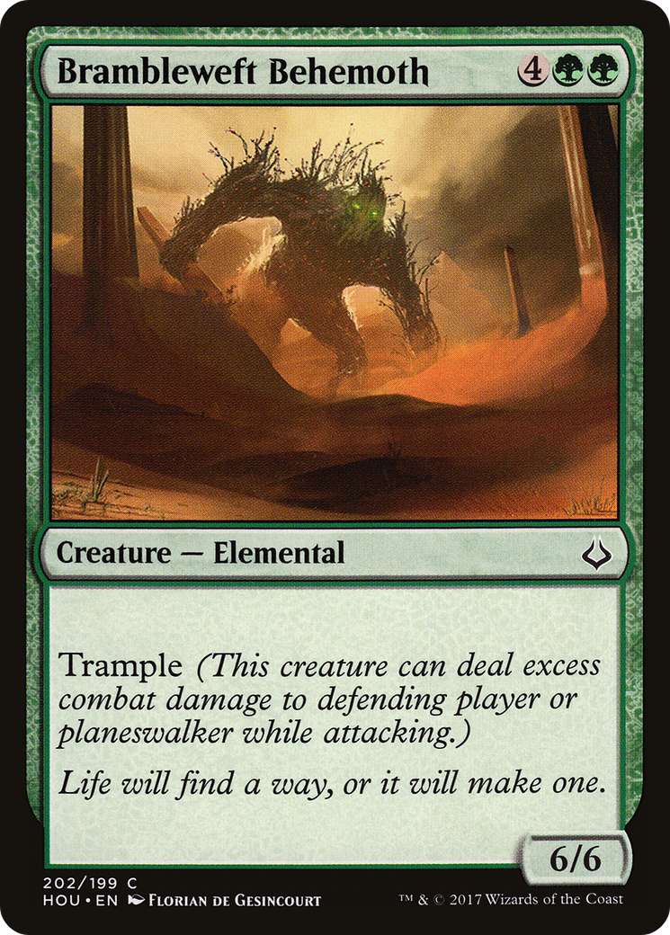 Brambleweft Behemoth (HOU-202) [Hour of Devastation]