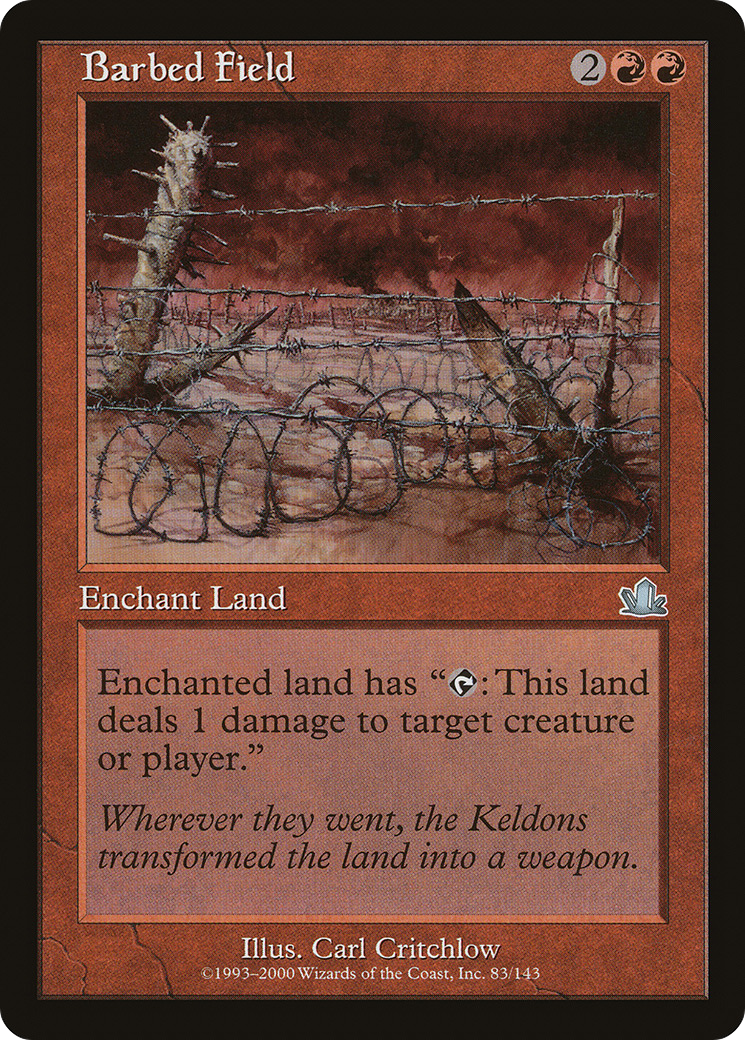 Barbed Field (PCY-083) [Prophecy]