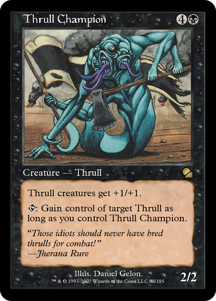 Thrull Champion (ME1-083) [Masters Edition] Foil