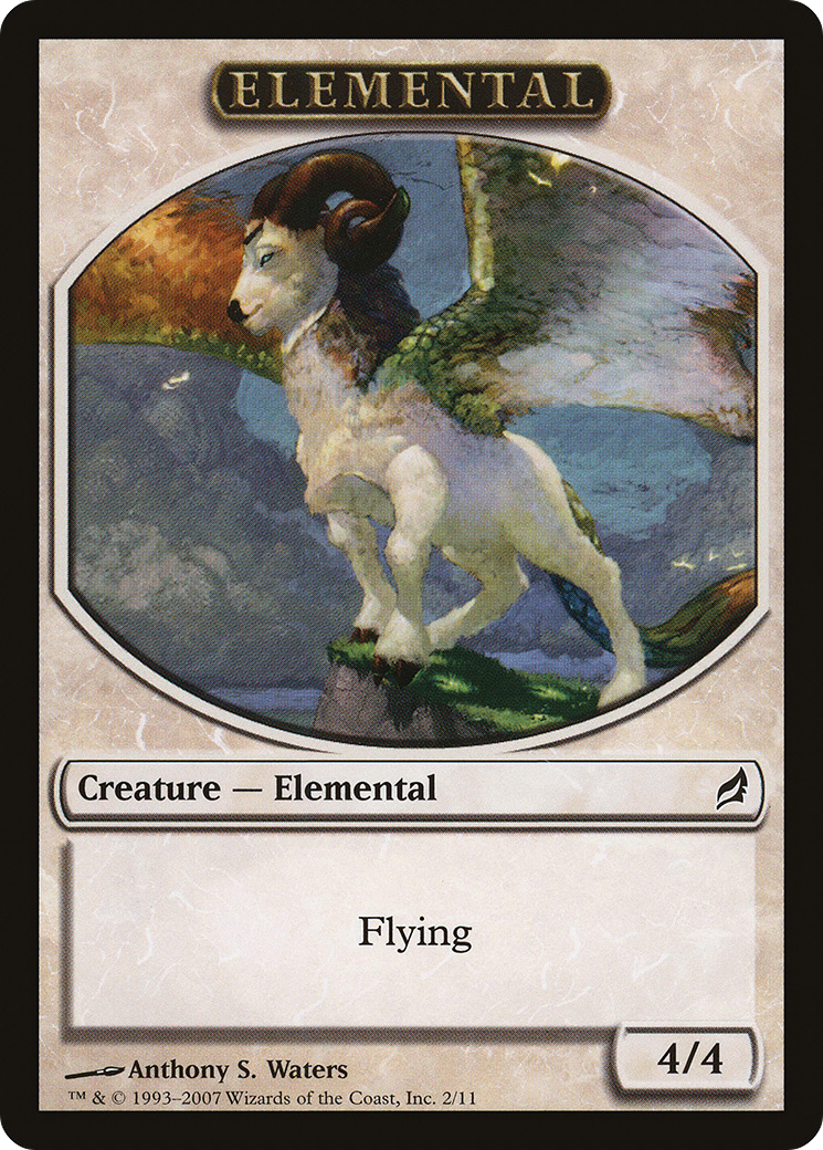 Elemental Token (LRW-002) [Lorwyn Tokens]