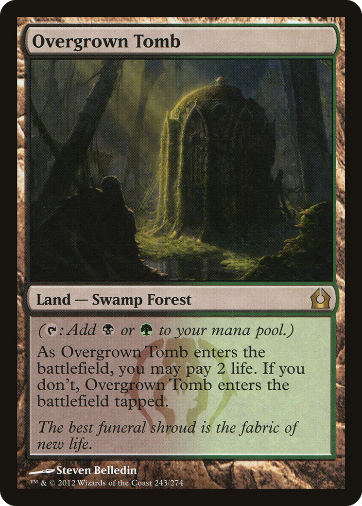 Overgrown Tomb (RTR-243) [Return to Ravnica]