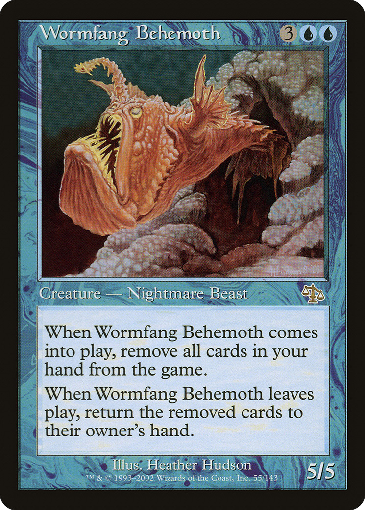 Wormfang Behemoth (JUD-055) [Judgment] Foil