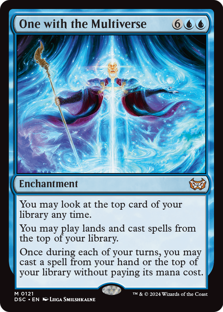 One with the Multiverse (DSC-121) [Duskmourn: House of Horror Commander]