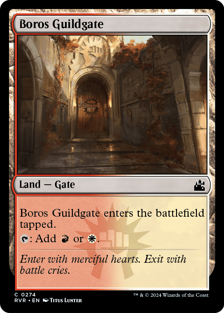 Boros Guildgate (RVR-274) [Ravnica Remastered]
