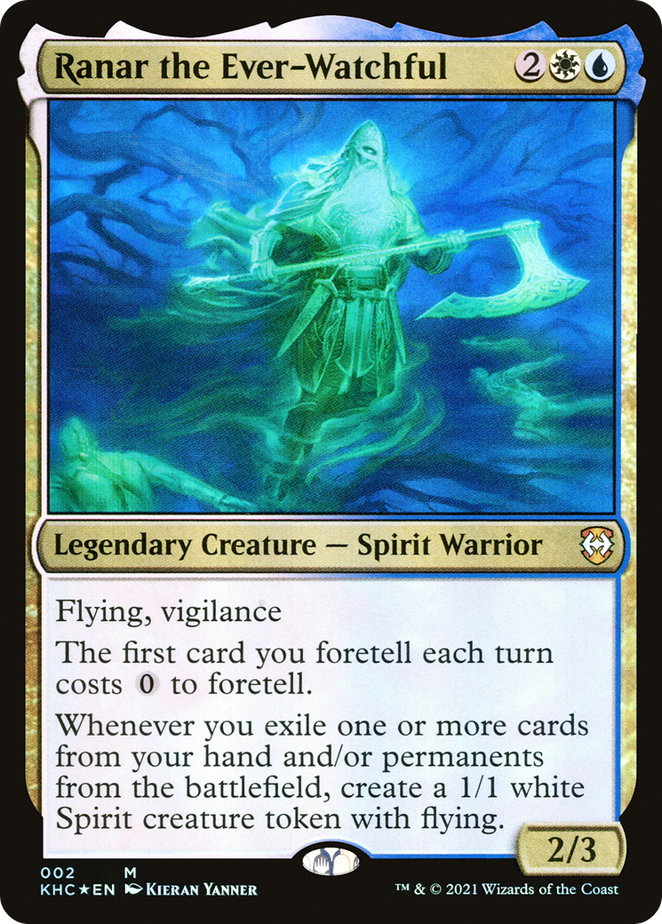 Ranar the Ever-Watchful (KHC-002) [Kaldheim Commander]