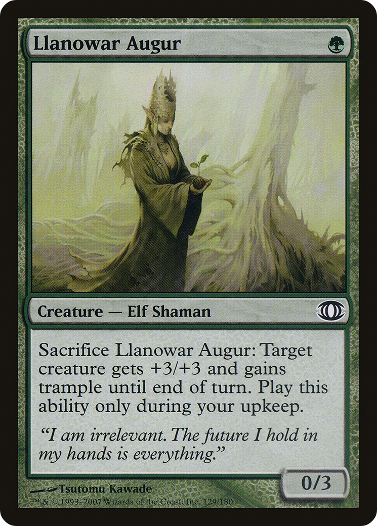 Llanowar Augur (FUT-129) [Future Sight]