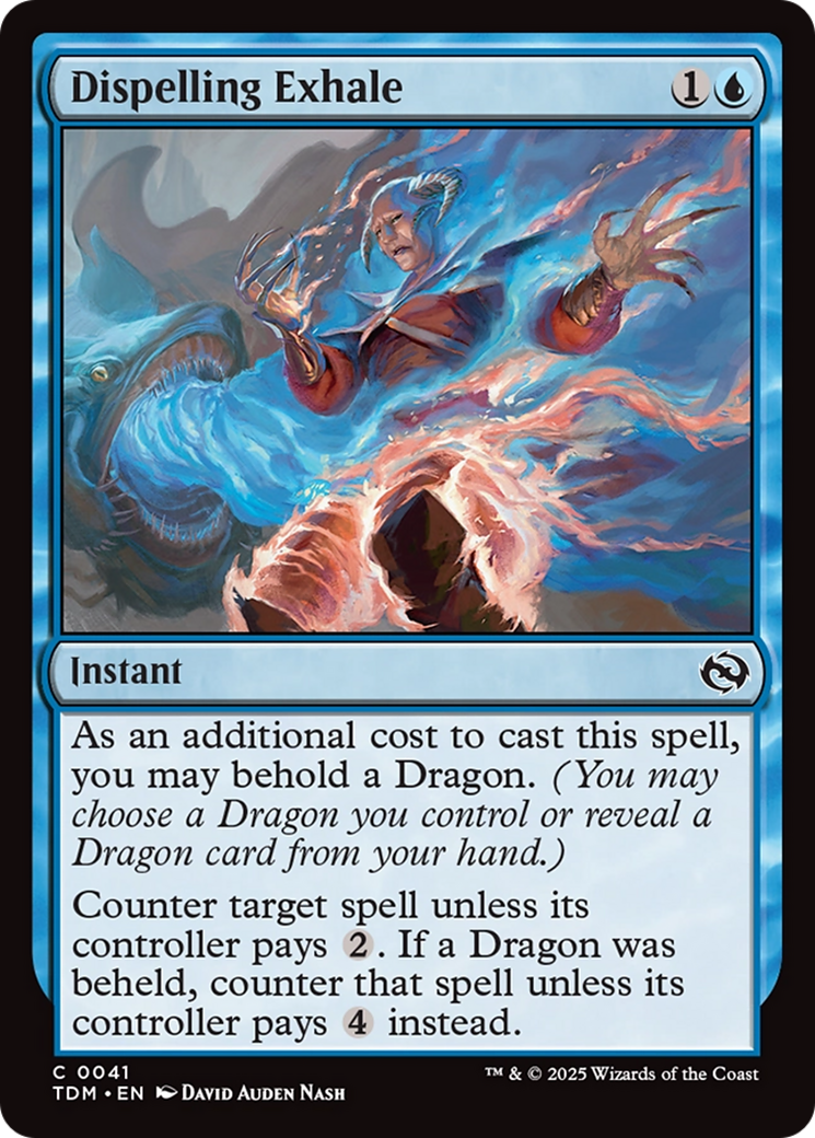 Dispelling Exhale (TDM-041) [Tarkir: Dragonstorm]