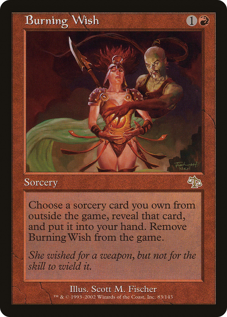 Burning Wish (JUD-083) [Judgment] Foil