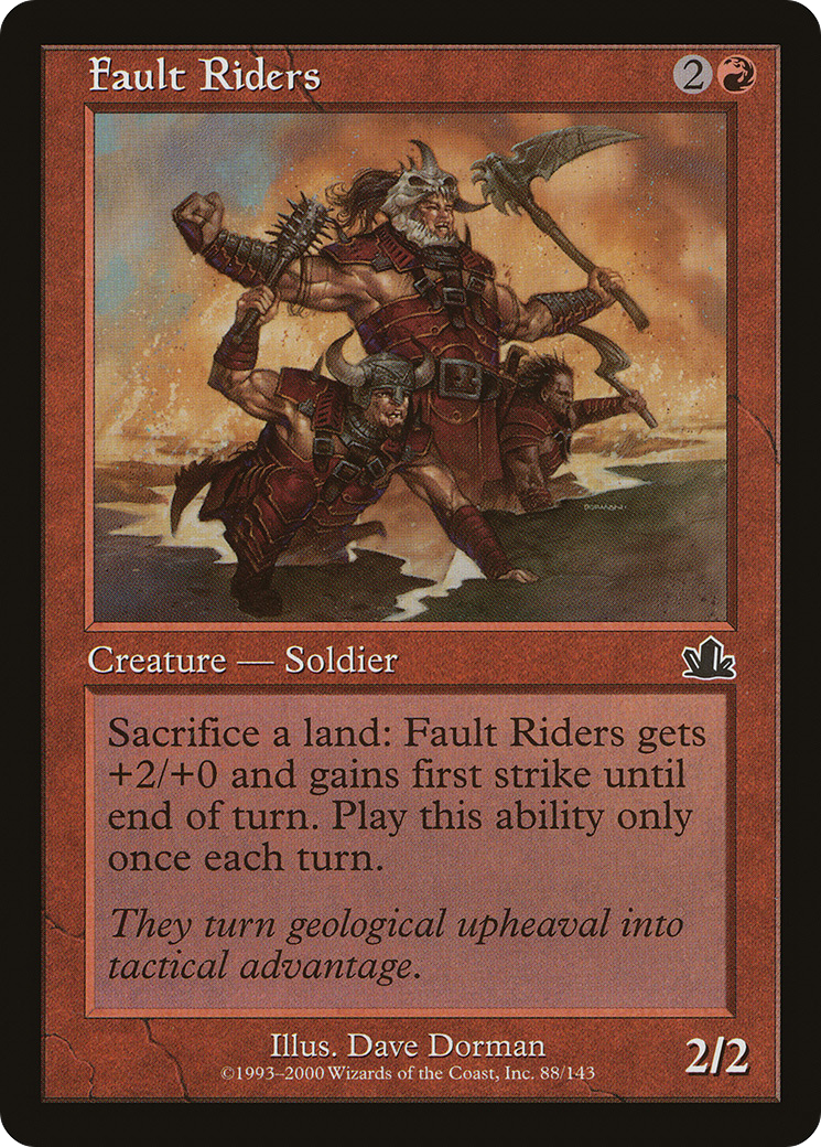 Fault Riders (PCY-088) [Prophecy] Foil
