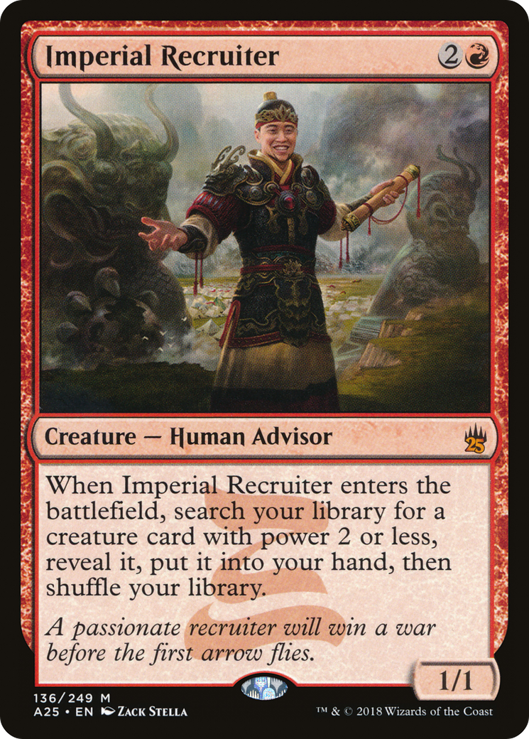 Imperial Recruiter (A25-136) [Masters 25] Foil