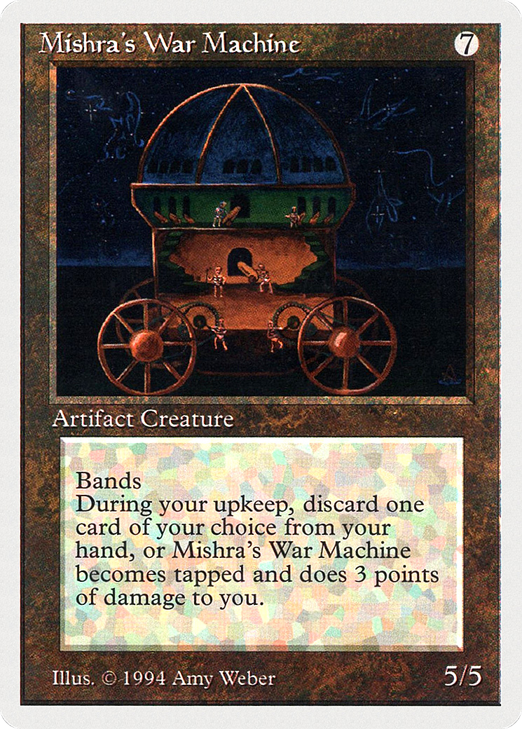 Mishra's War Machine (SUM-266) [Summer Magic / Edgar]