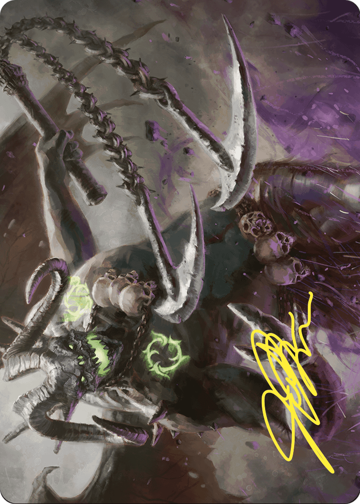 Archfiend of Despair // Archfiend of Despair (ACMM-012) (Borderless) [Commander Masters Art Series] Foil