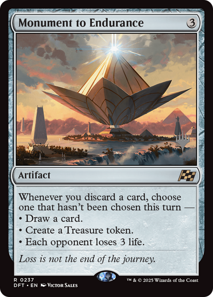 Monument to Endurance (PPDFT-237) [Promo Pack: Aetherdrift] Foil