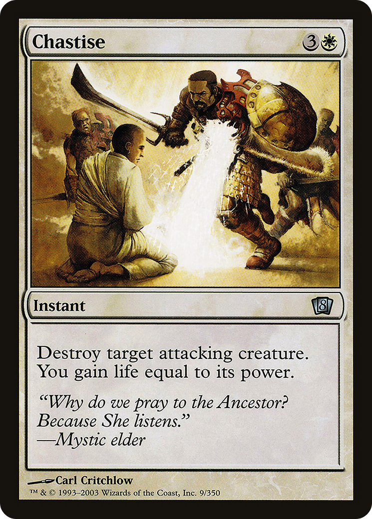 Chastise (8ED-009) [8th Edition] Foil