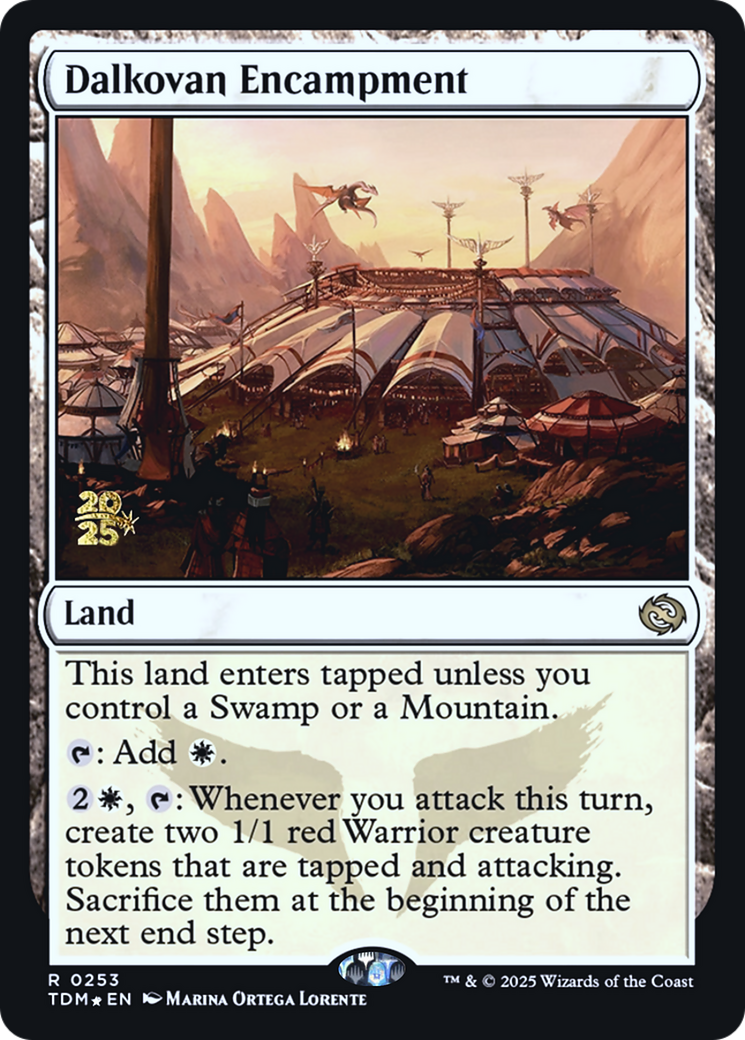 Dalkovan Encampment (PRE-253) [Prerelease Cards] Foil