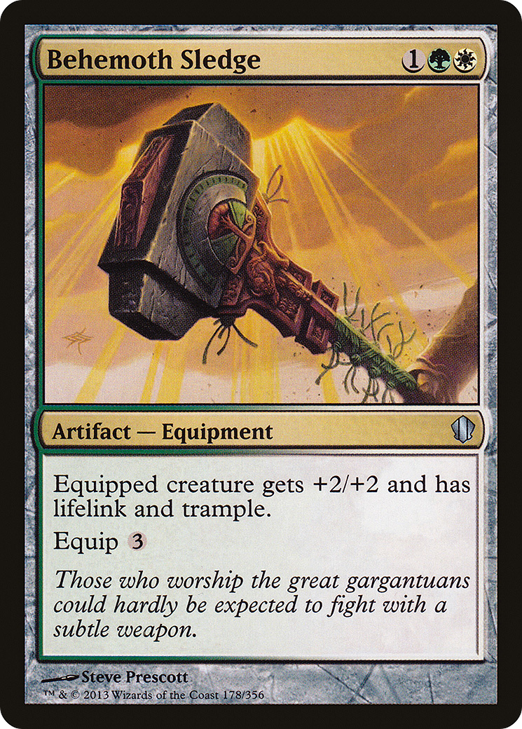 Behemoth Sledge (C13-178) [Commander 2013]