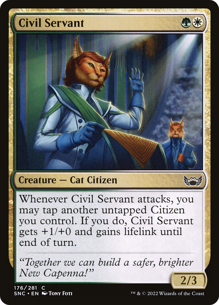 Civil Servant (SNC-176) [Streets of New Capenna]