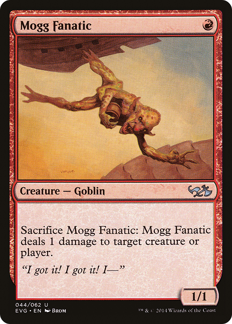 Mogg Fanatic [Duel Decks Anthology: Elves vs. Goblins]