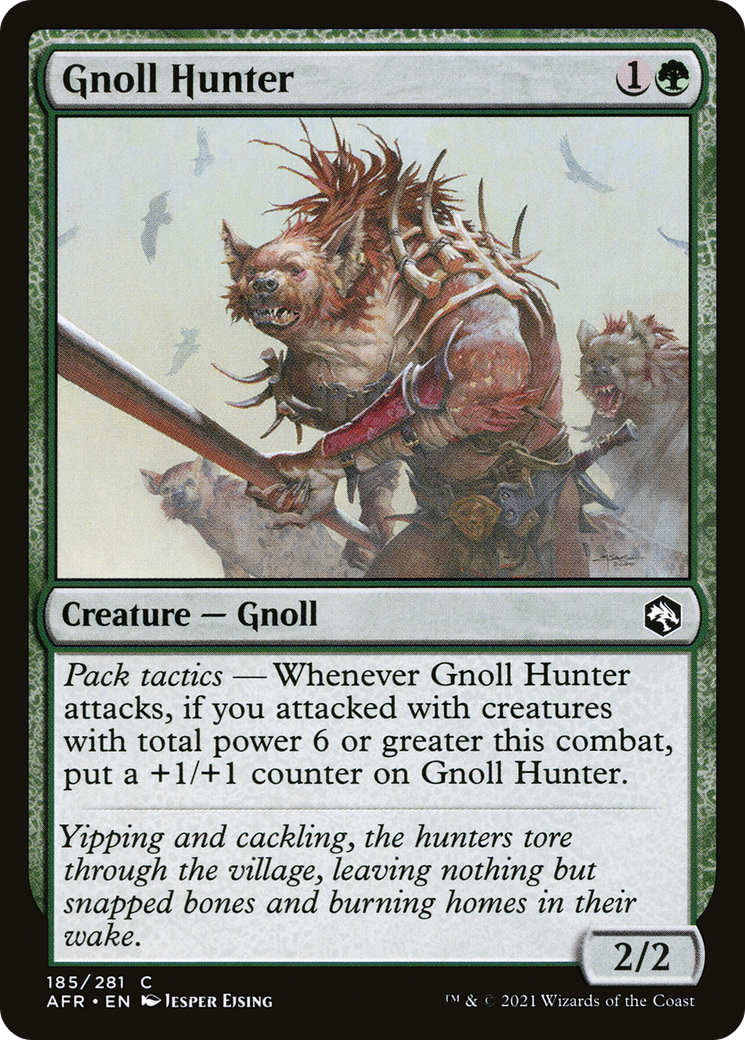 Gnoll Hunter (AFR-185) [Adventures in the Forgotten Realms]