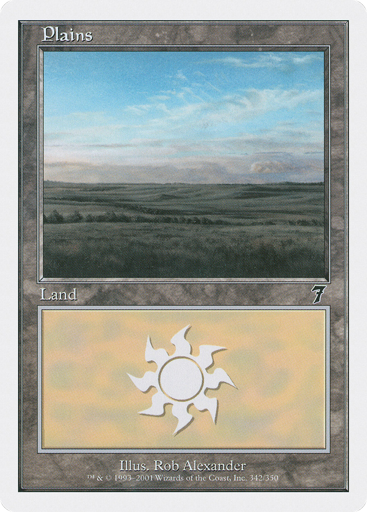 Plains (7ED-342) [7th Edition] Foil