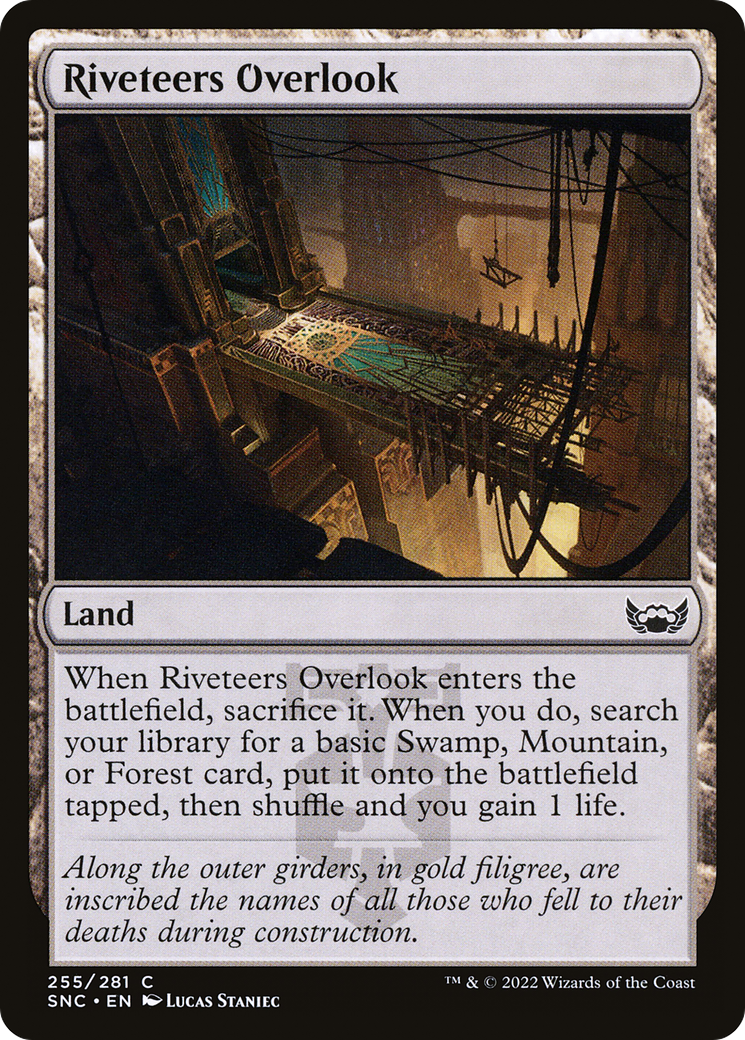 Riveteers Overlook (SNC-255) [Streets of New Capenna]