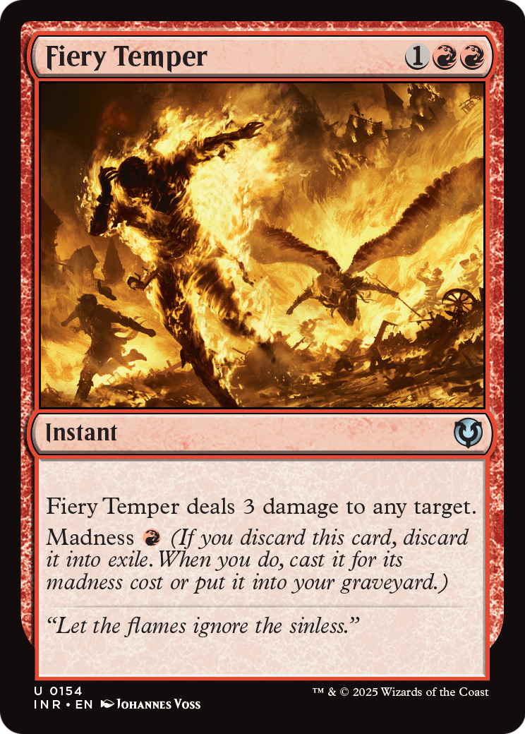 Fiery Temper (INR-154) [Innistrad Remastered]