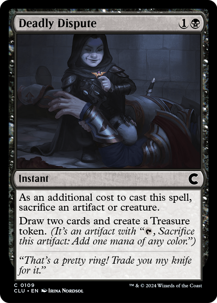 Deadly Dispute (CLU-109) [Ravnica: Clue Edition]
