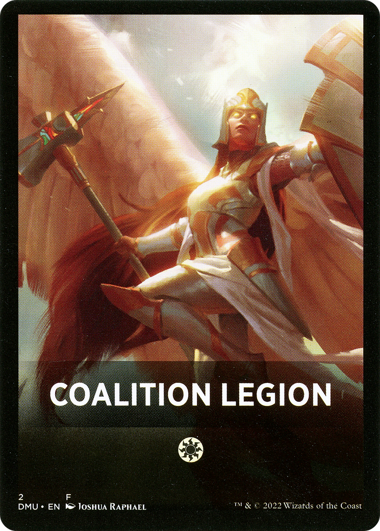 Coalition Legion (FDMU-002) [Dominaria United Jumpstart Front Cards] Foil