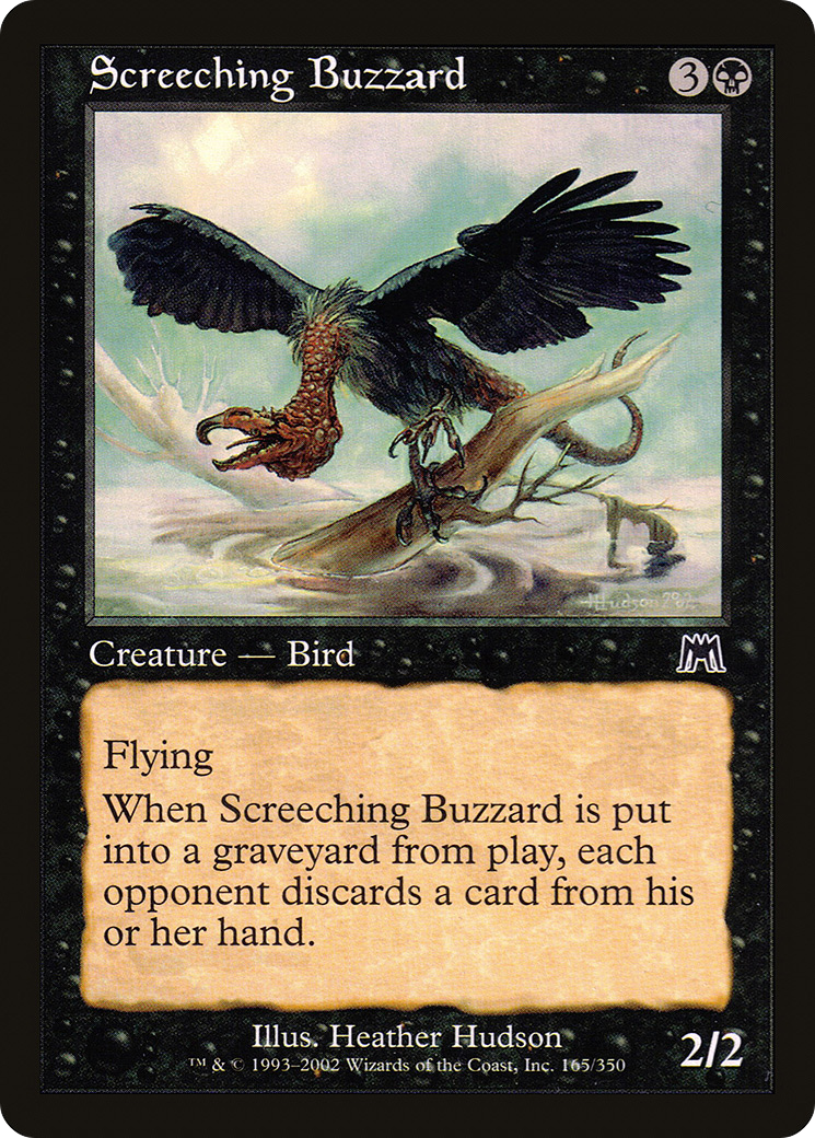 Screeching Buzzard (ONS-165) [Onslaught]