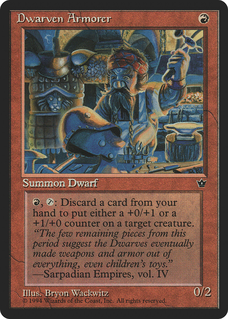 Dwarven Armorer [Fallen Empires]