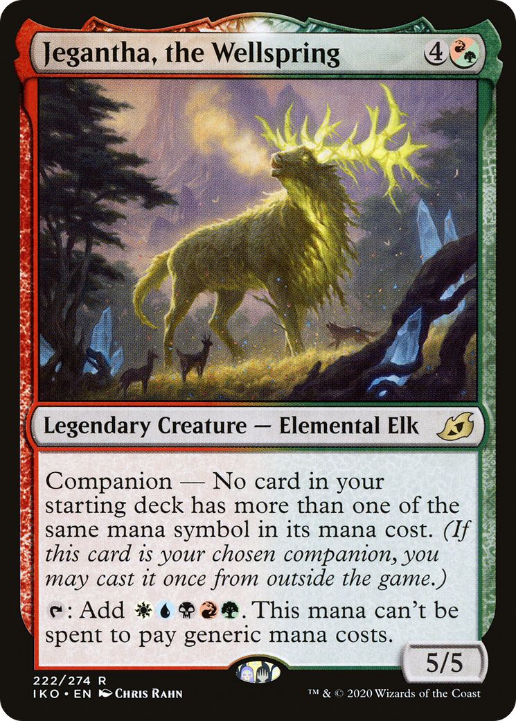 Jegantha, the Wellspring (IKO-222) [Ikoria: Lair of Behemoths] Foil