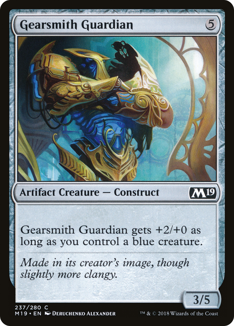 Gearsmith Guardian (M19-237) [Core Set 2019]