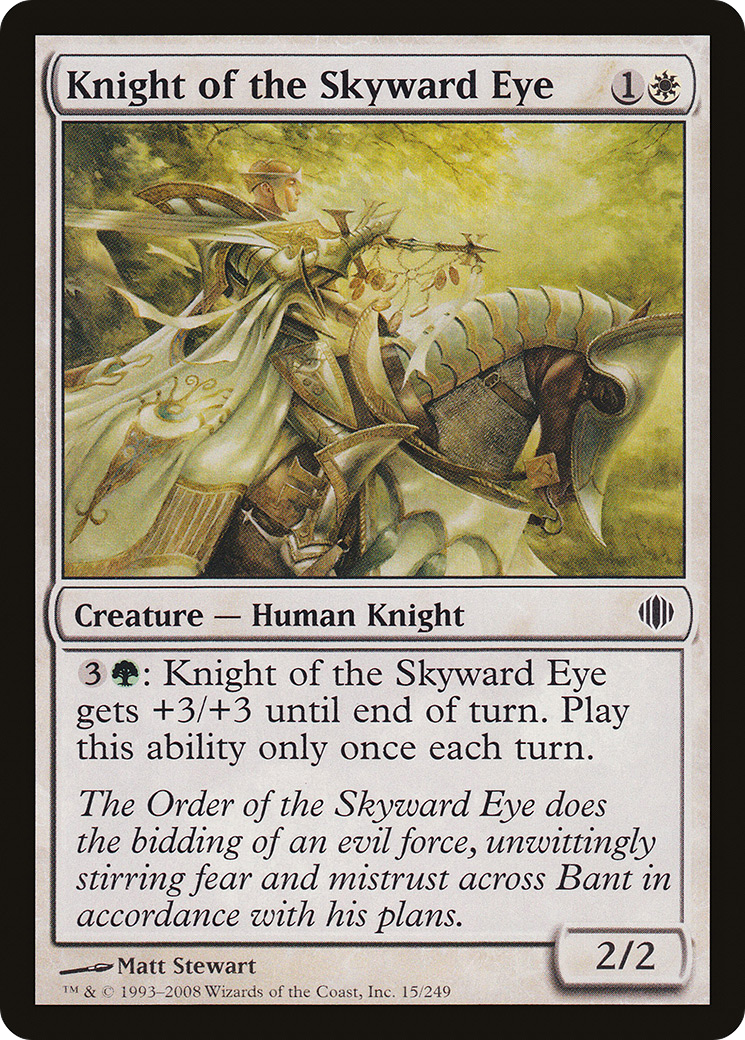 Knight of the Skyward Eye (ALA-015) [Shards of Alara]